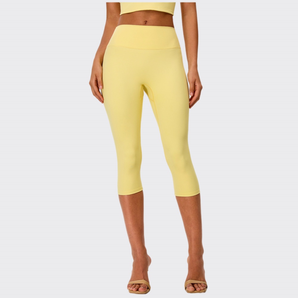 J-Yoga Fitness - Dames Yoga Capri Broek Fitness Running