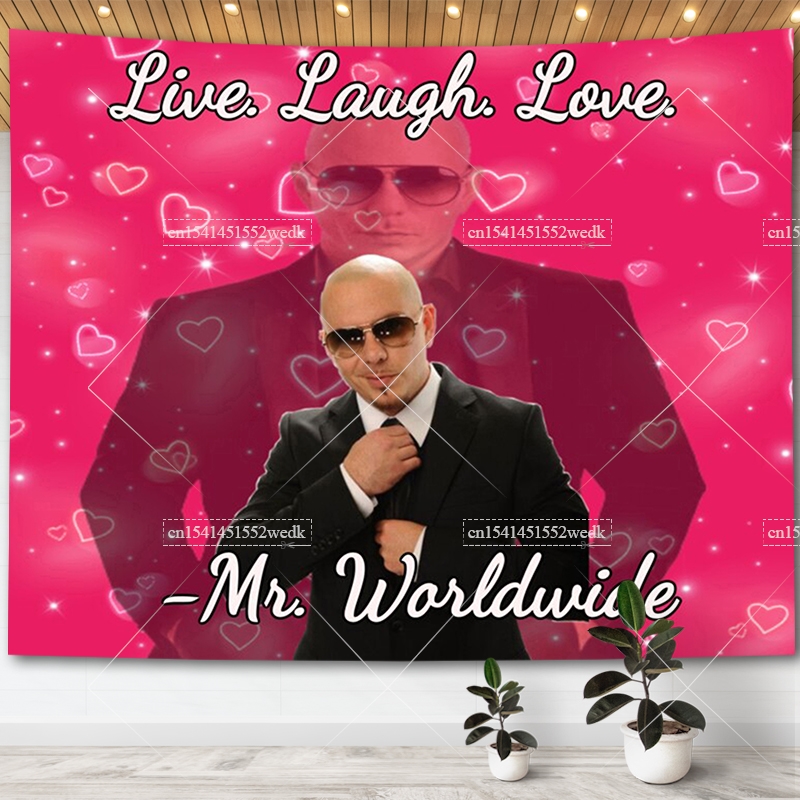 Yoga And Fitness Mat - Mr. Worldwide zegt om lach te