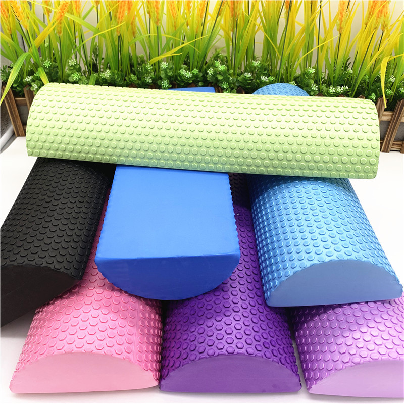 Yoga Blocks - 30/45cm Half Ronde EVA Massage Foam