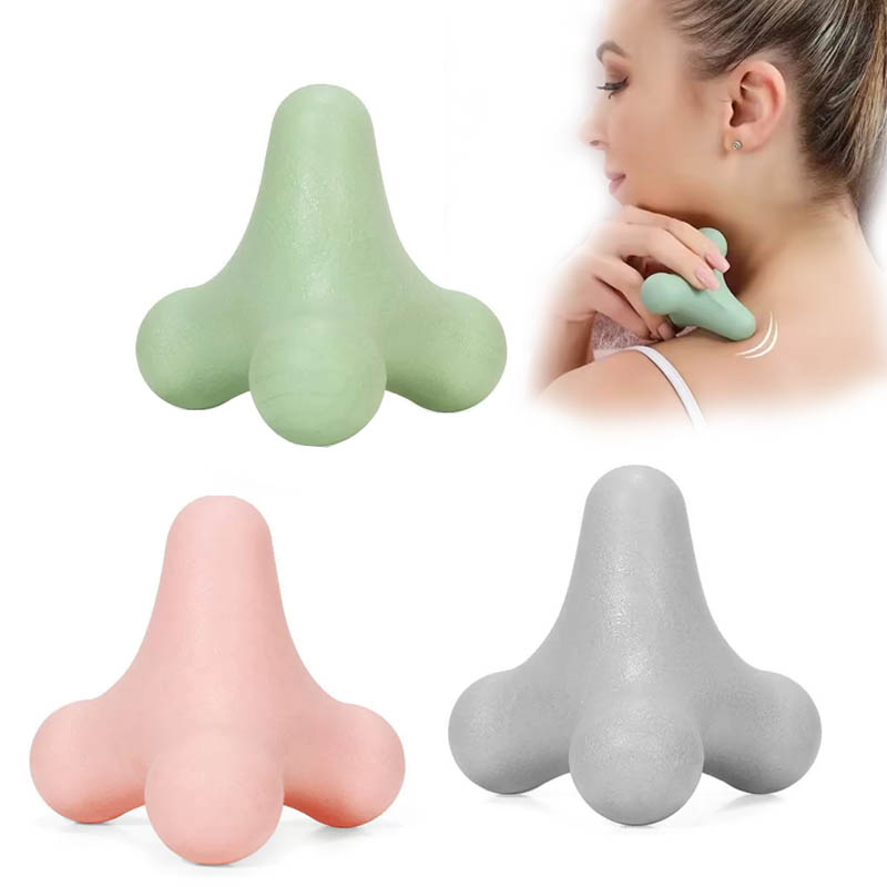 Shoulder Massage Ball - 4-hoekige fascia massagebal spierontspanningshulpmiddel voor nek,