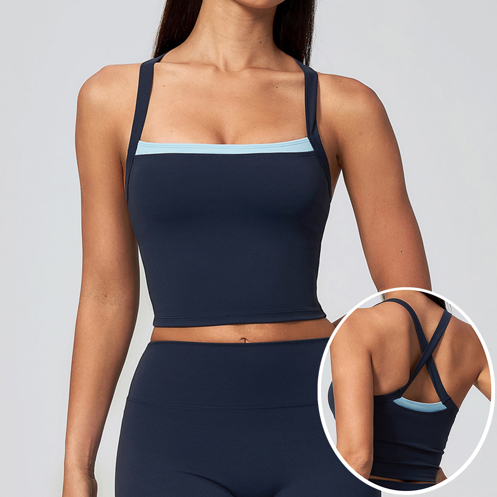 Dames Criss Cross Back Yoga Ta - Yoga Blocks recensie en prijs