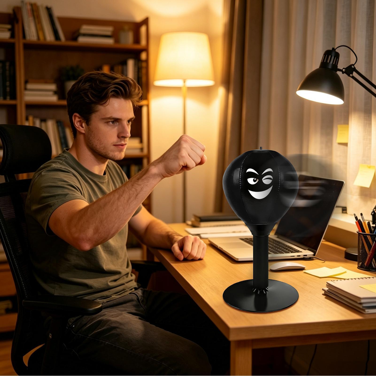 Bureauboxzak met zuignap, tafe - Boxing Punching Bag recensie en prijs