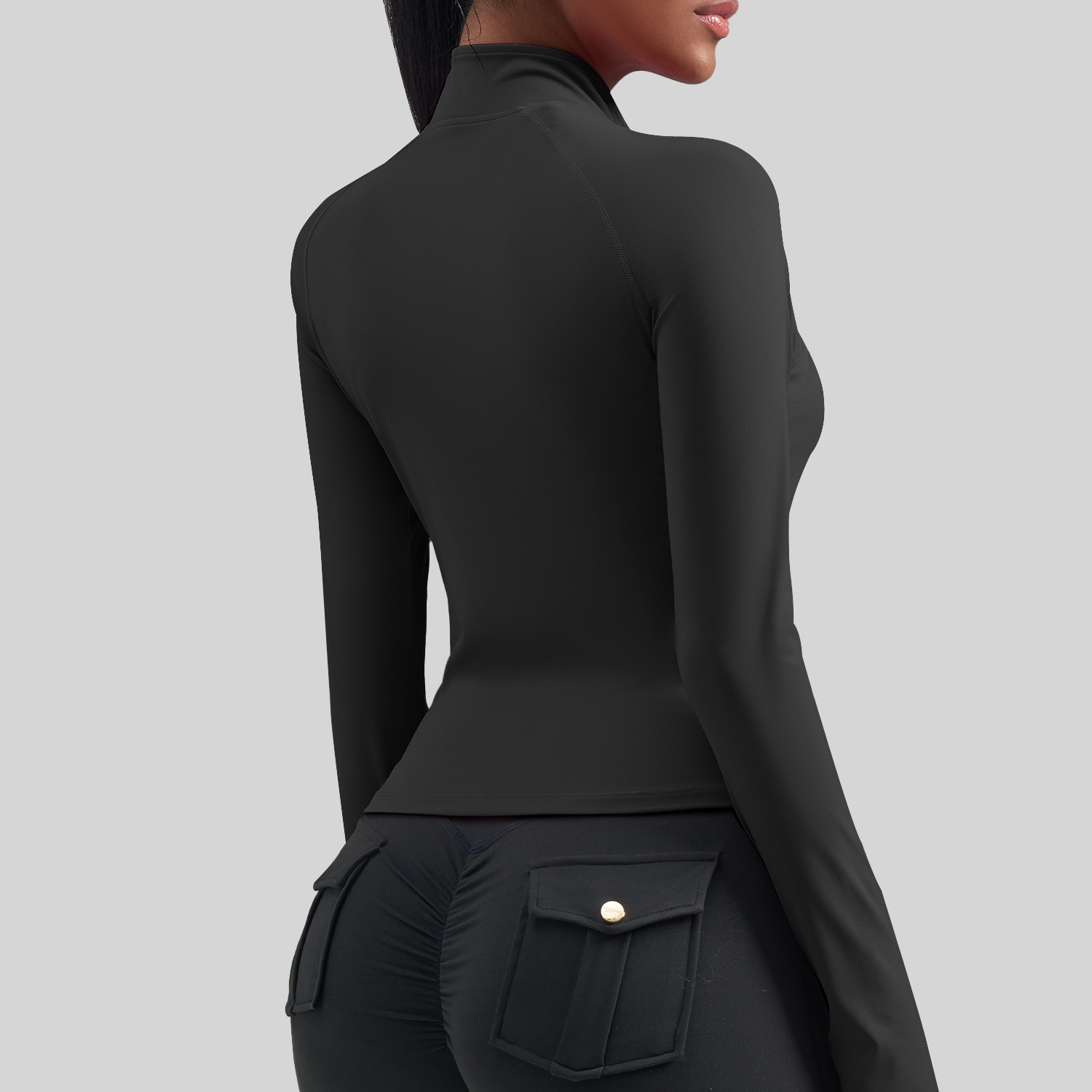Dames Plus Size Zip Sportjas S - Yoga Fitness Jacket recensie en prijs
