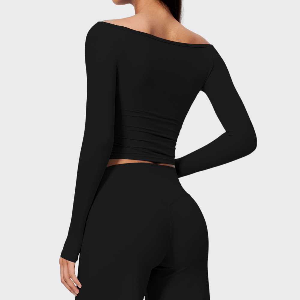 Yoga top met lange mouwen voor - J-Yoga Fitness recensie en prijs