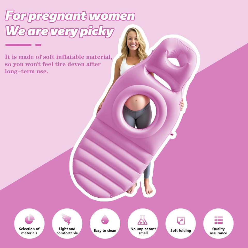 Opblaasbaar zwangerschapskusse - Yoga And Fitness Mat recensie en prijs