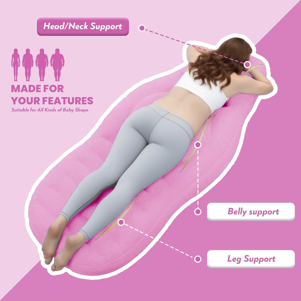 Opblaasbaar zwangerschapskusse - Yoga And Fitness Mat recensie en prijs