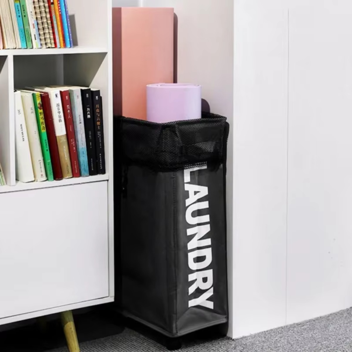 Wasmand met wielen, opvouwbare - Yoga Of Fitness Mat recensie en prijs