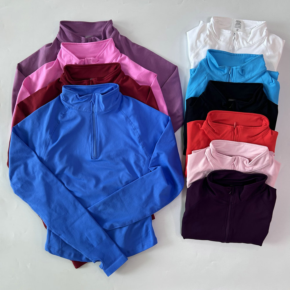 Geen logo yoga-jas met halfrit - Yoga Fitness Jacket recensie en prijs