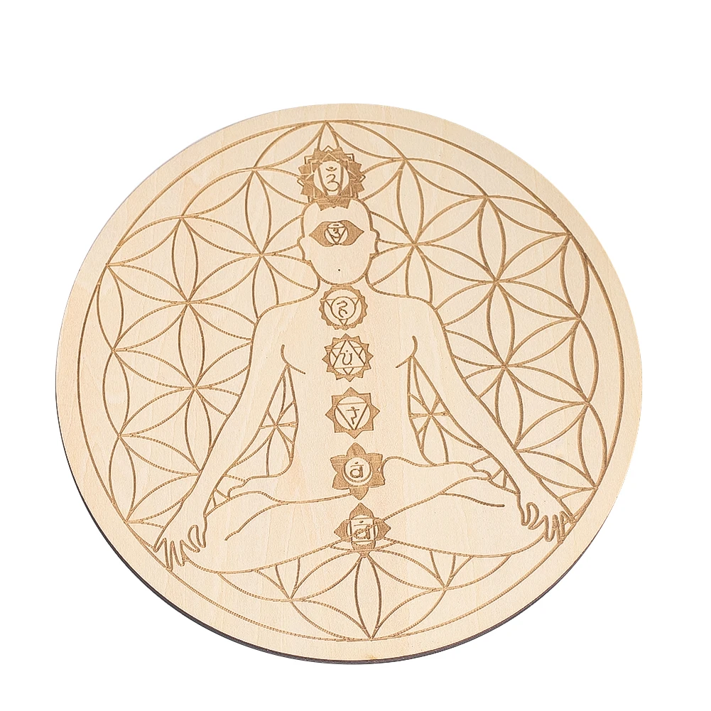 15 CM Lasergravure 7 Chakra Me - Yoga And Fitness Mat recensie en prijs