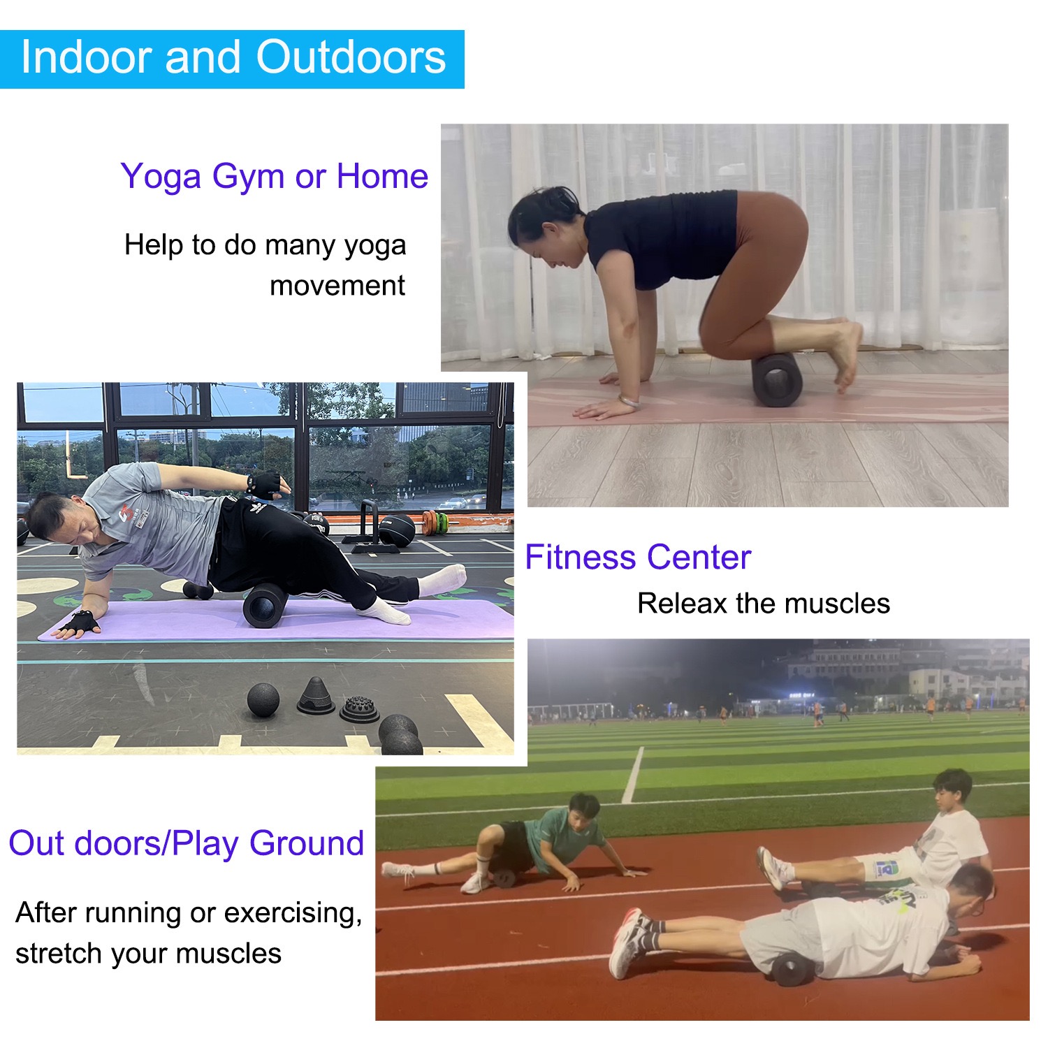 5-in-1 Fascia Roller Set Spier - Foam Roller recensie en prijs