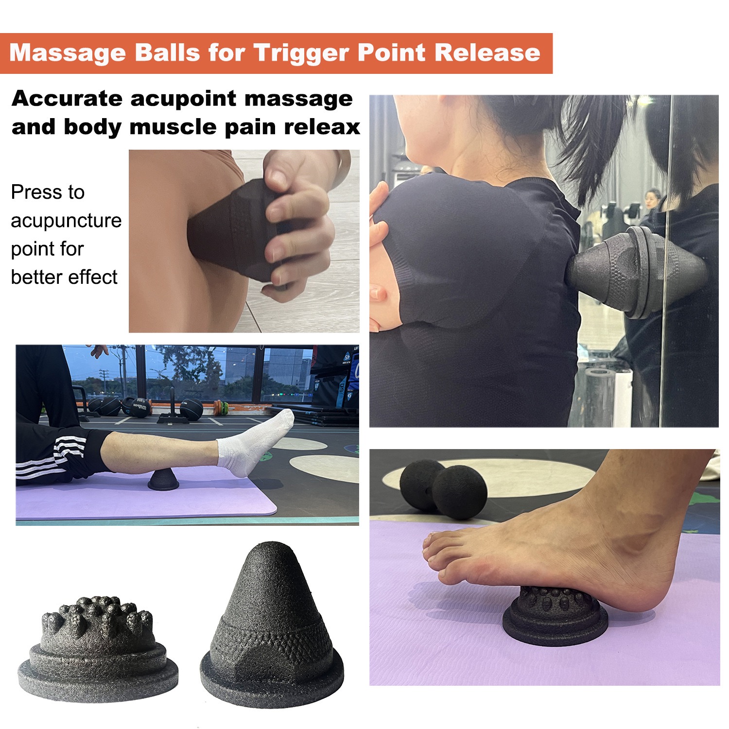 5-in-1 Fascia Roller Set Spier - Foam Roller recensie en prijs